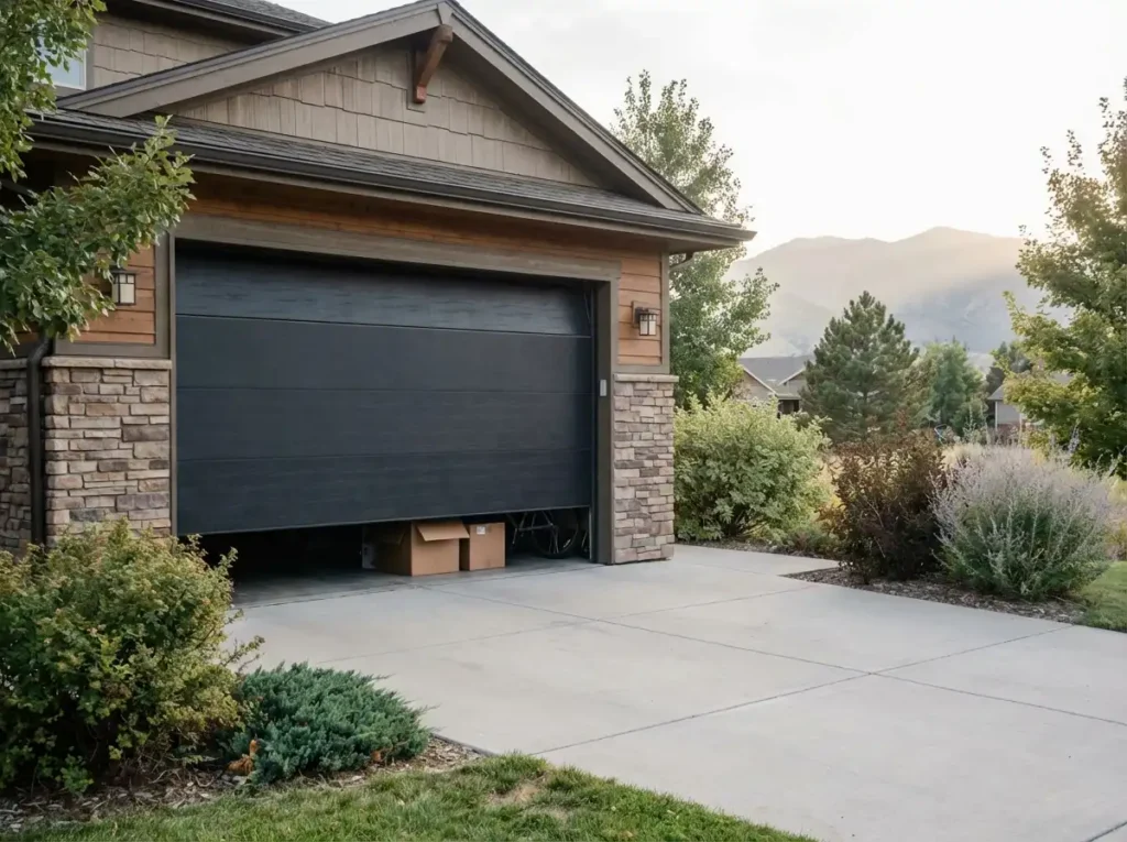 garage door will not close