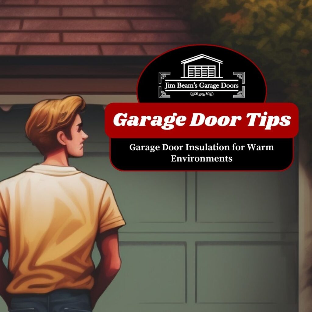 Garage Door Insulation for Warm Environments