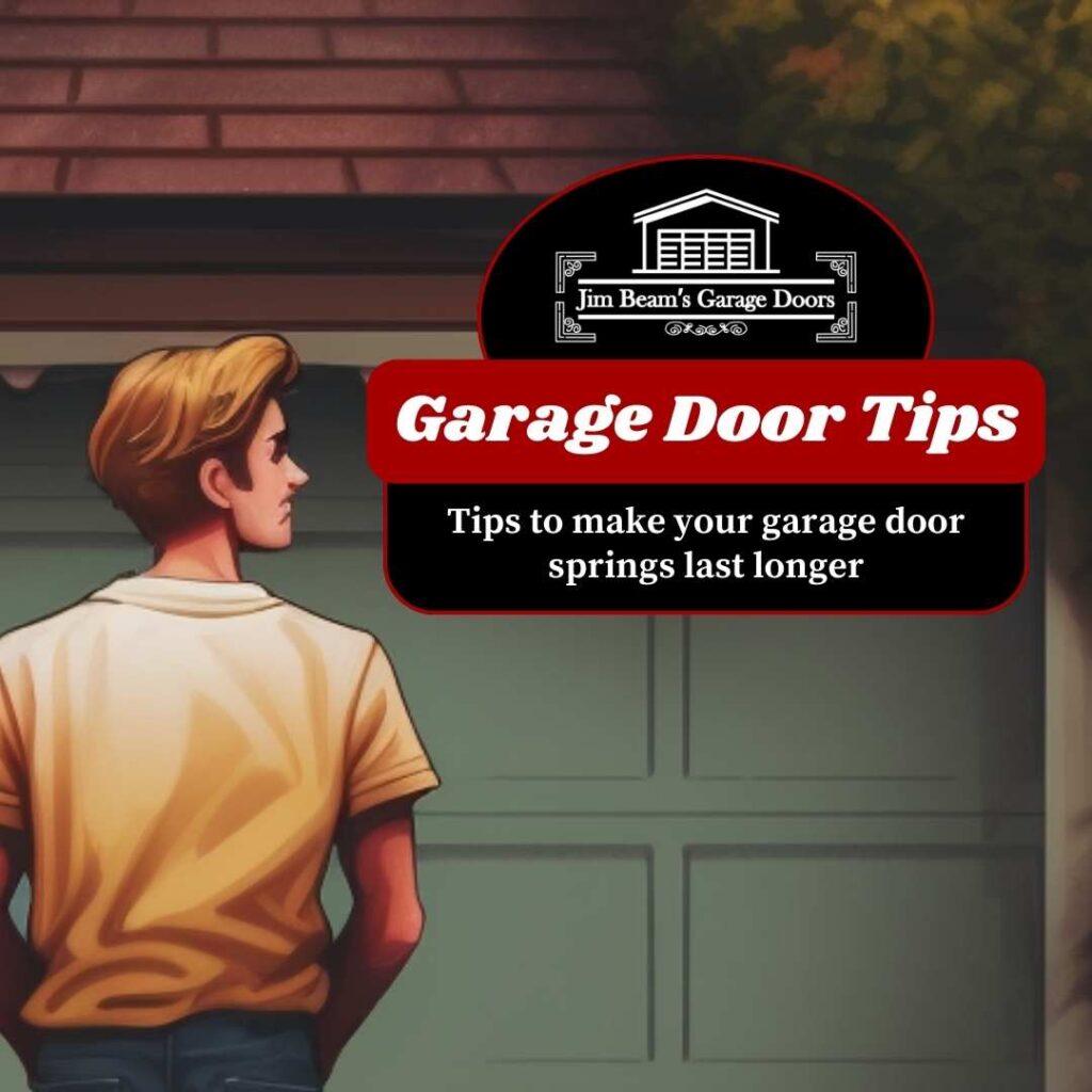 Tips to make your garage door springs last longer