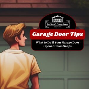 What to Do If Your Garage Door Opener Chain Snaps